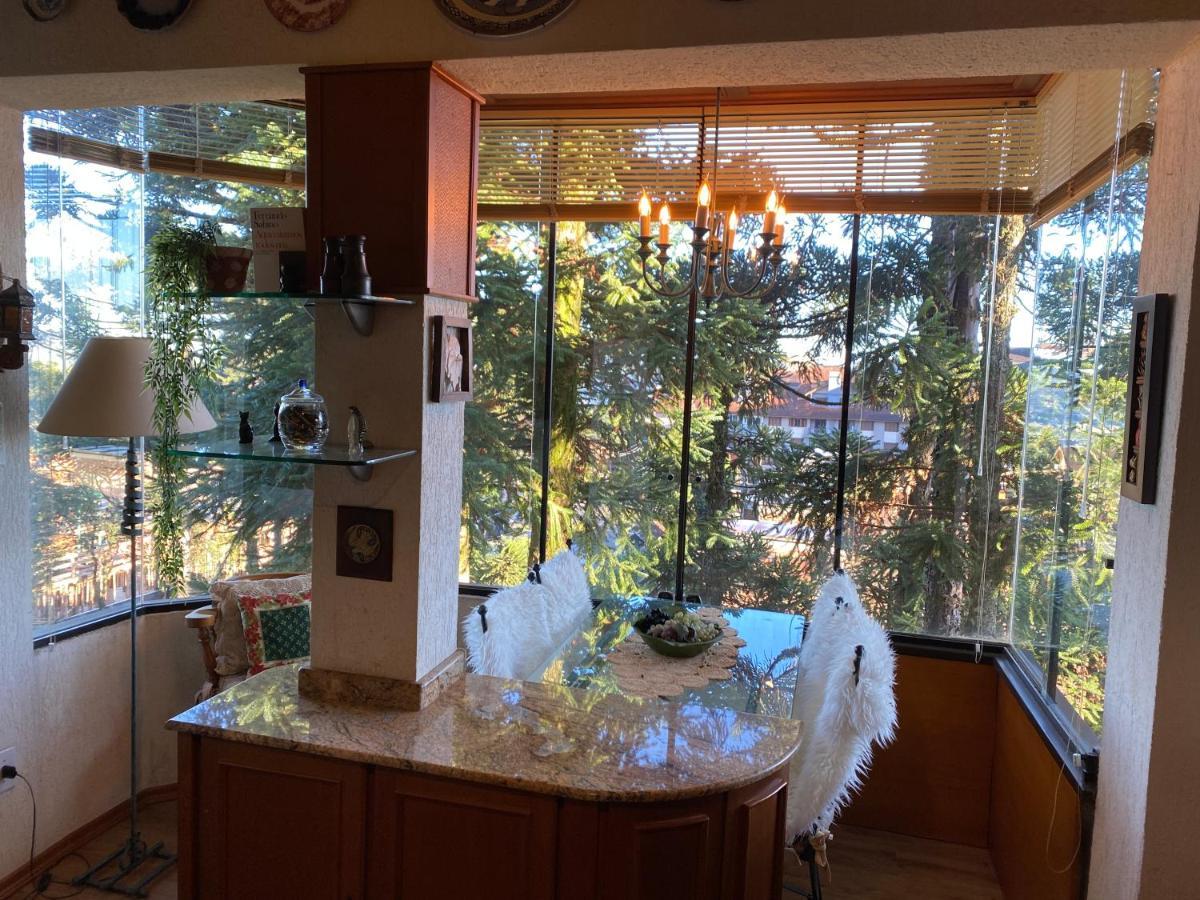 Vista Inspiradora Em Uma Localizacao Imbativel! Appartement Gramado Buitenkant foto