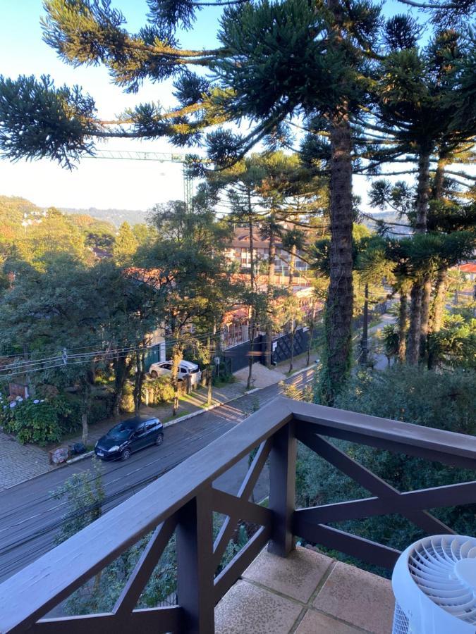 Vista Inspiradora Em Uma Localizacao Imbativel! Appartement Gramado Buitenkant foto